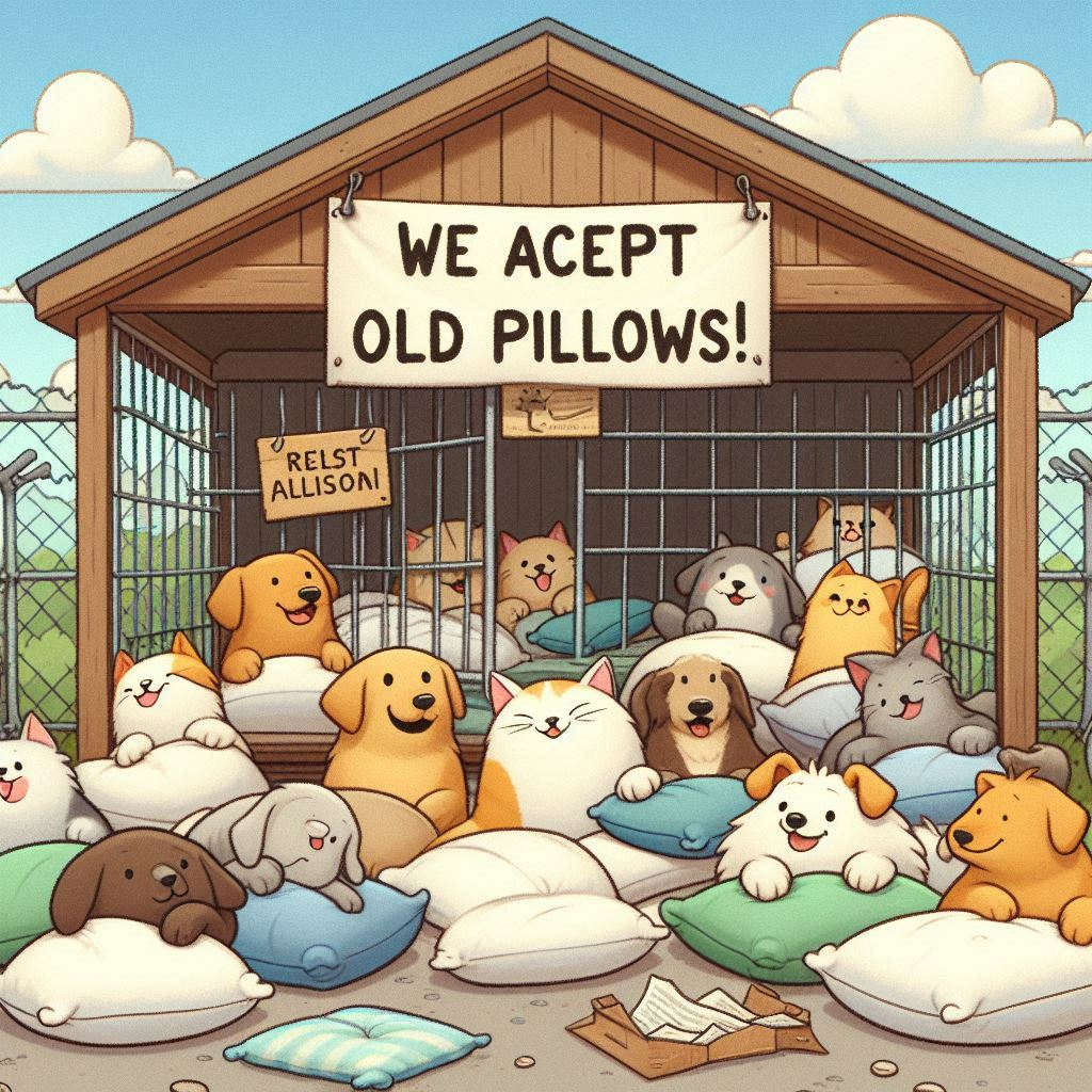 Do Animal Shelters Take Old Pillows? 3 - bedcomfort.pro