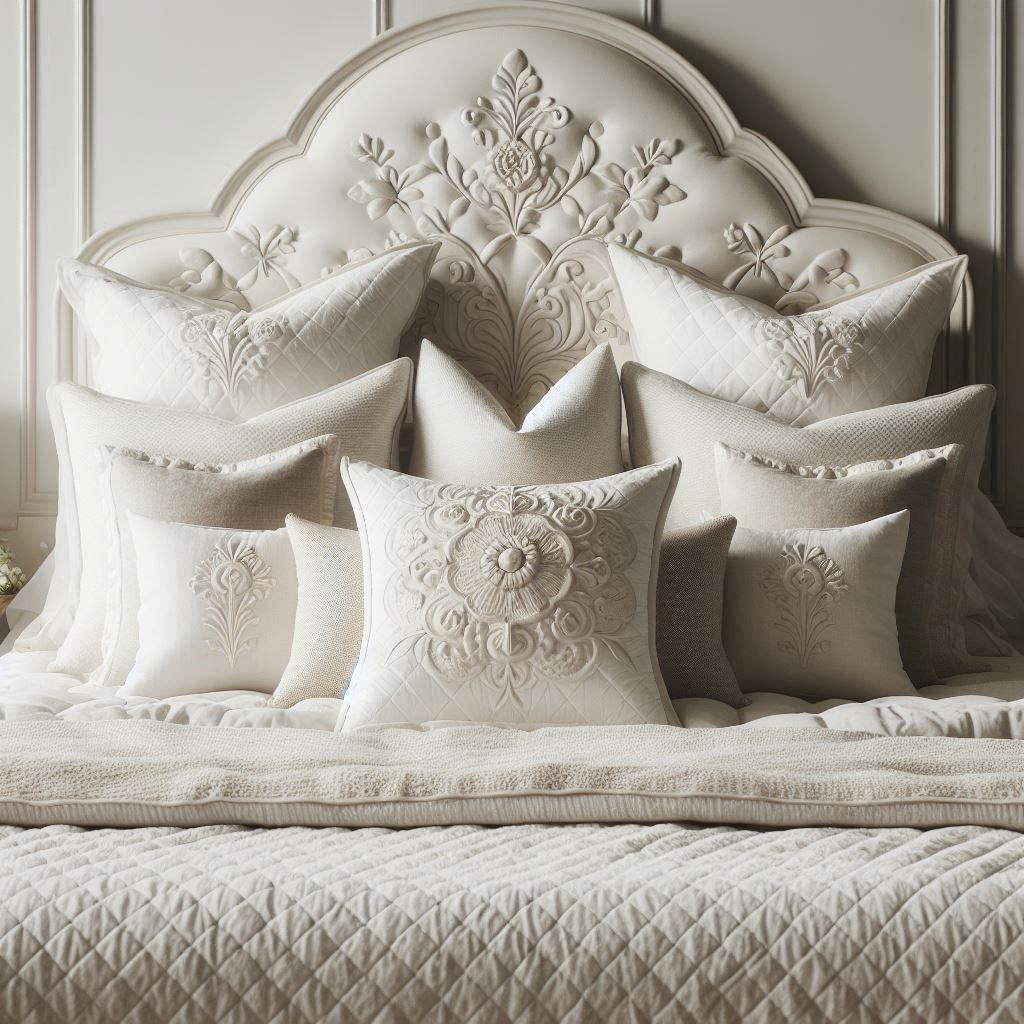 How to Arrange Pillows on a Queen Bed 3 - bedcomfort.pro