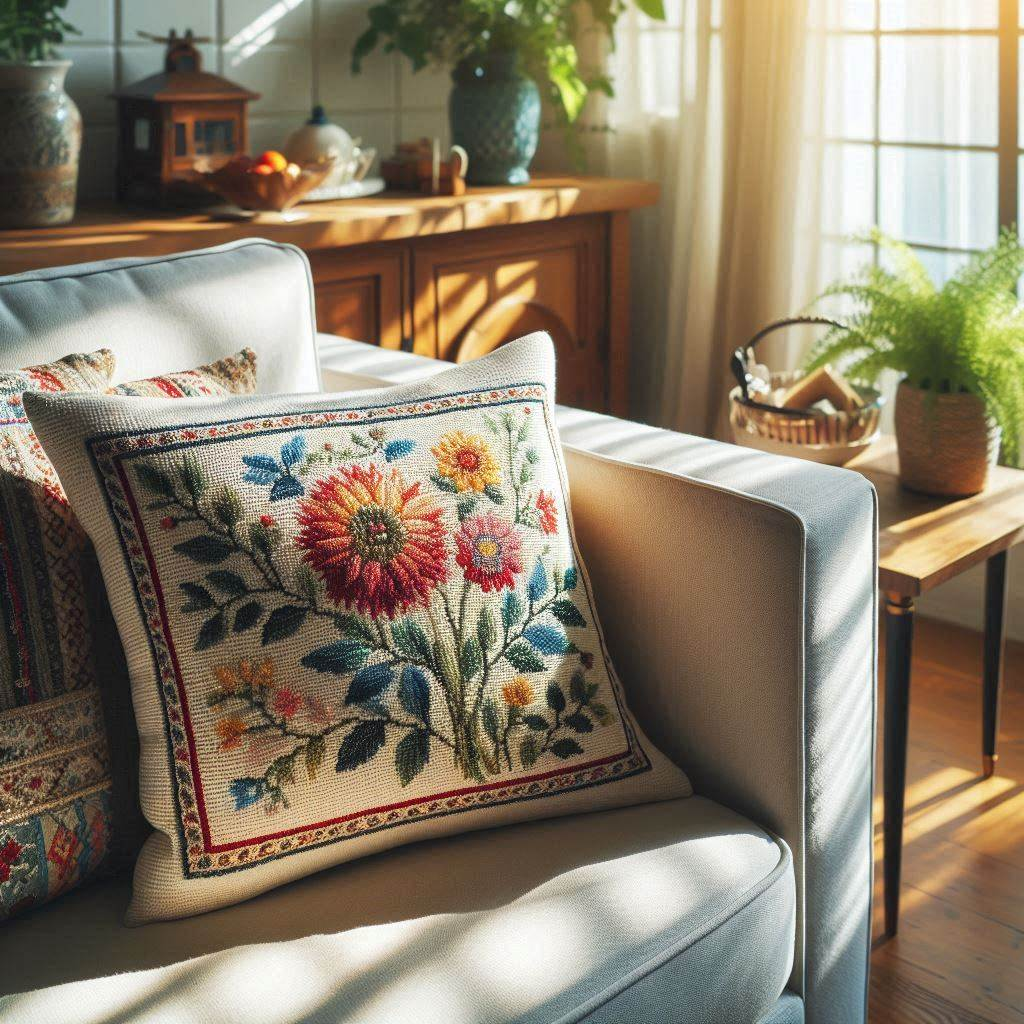 How to Make a Needlepoint Pillow? 3 - bedcomfort.pro