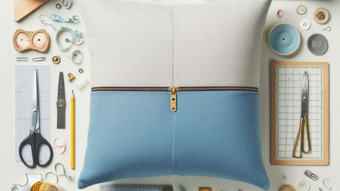 How to Make a Pillow Cover with Zipper? 2 - bedcomfort.pro