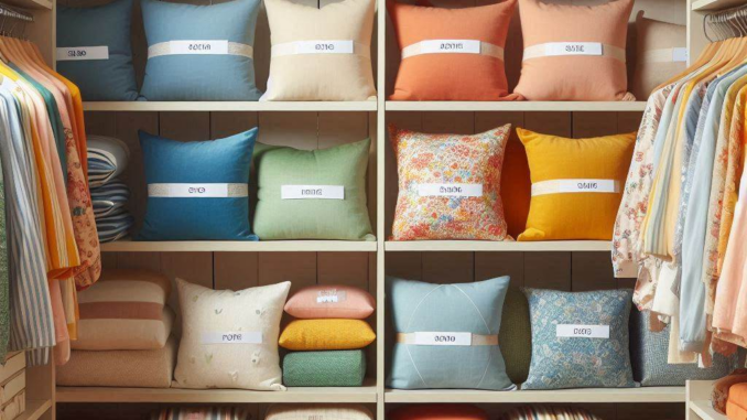 How to Store Decorative Pillows 2 - bedcomfort.pro