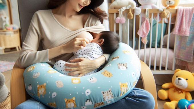 How to Use a Nursing Pillow for Breastfeeding 2 - bedcomfort.pro